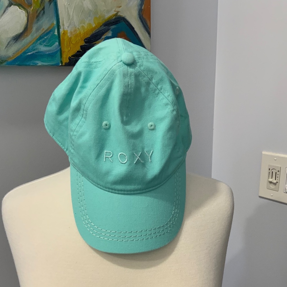 Roxy New Turquoise unstructured ladies cap